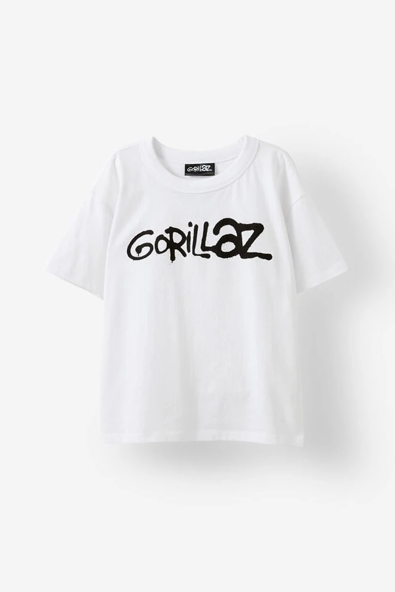 Gorillaz Drop Shoulder Short Sleeve Tee