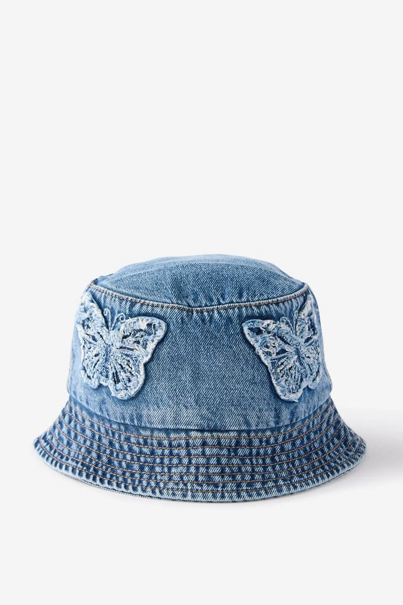Kids Denim Bucket Hat