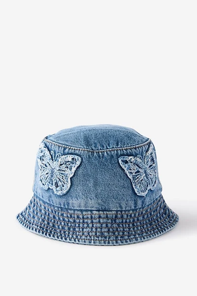 Kids Denim Bucket Hat