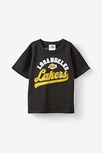 LA Lakers Drop Shoulder Short Sleeve Tee