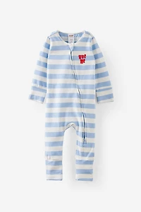 The Billie Long Sleeve Zip Romper