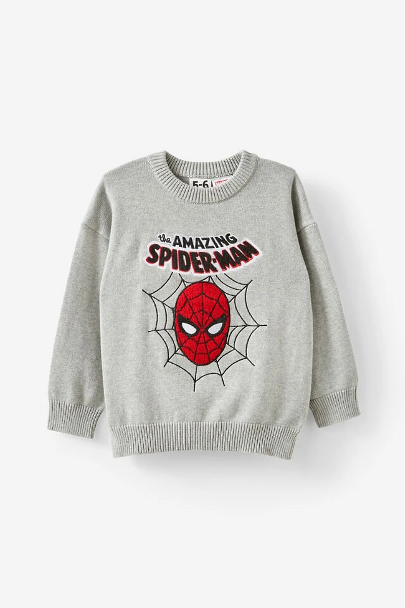 Spiderman Knit Pull Over