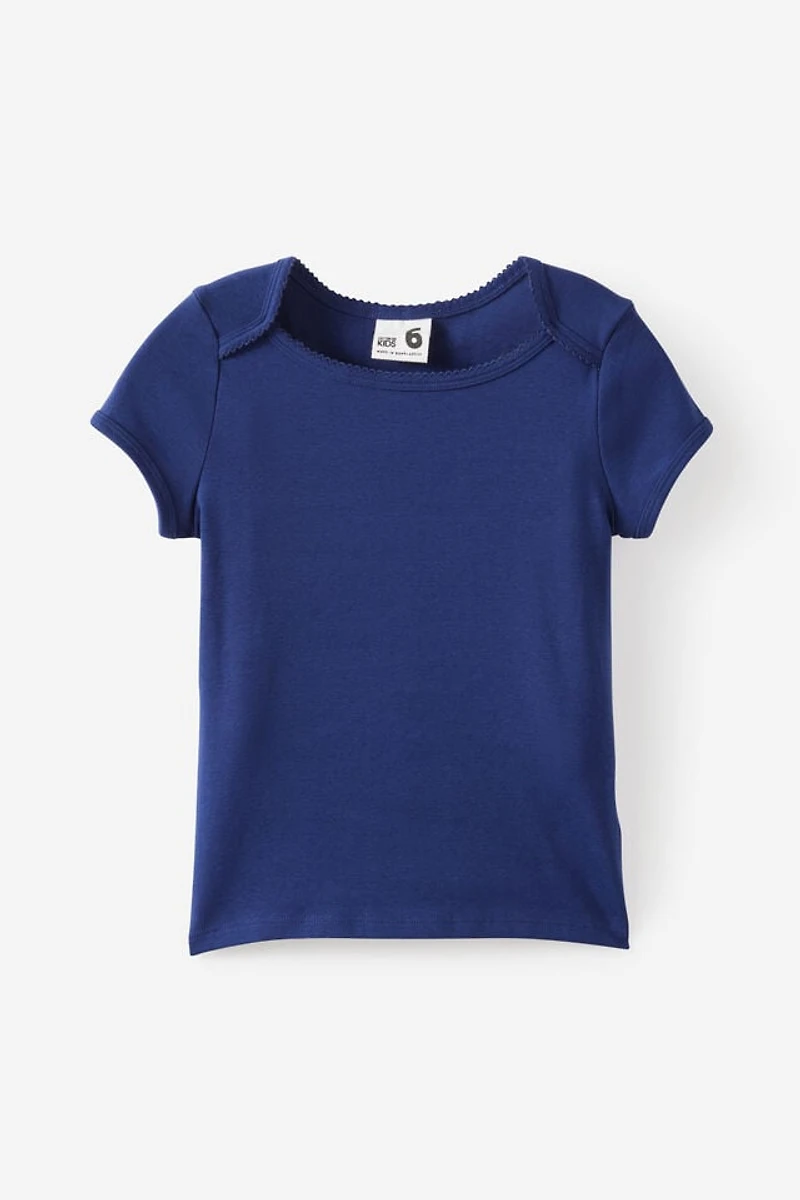 Raya Square Neck Tee