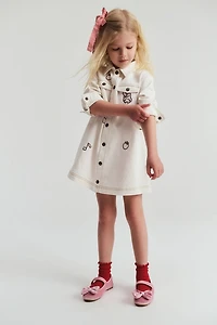 Sanrio My Melody Long Sleeve Denim Shirt Dress