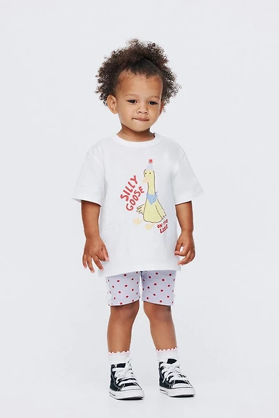 Baby Essential Rib Bike Shorts