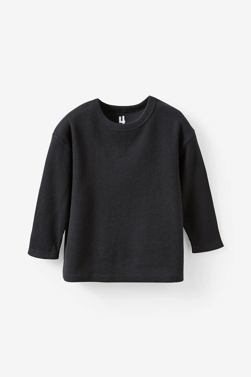 Waffle Long Sleeve Tee