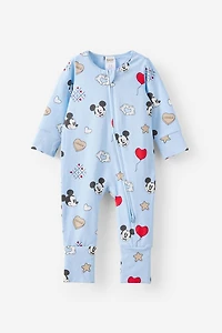 The Billie Long Sleeve Zip Romper License