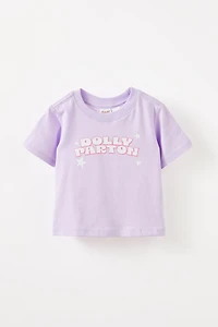 Dolly Parton Short Sleeve Graphic Print Tee