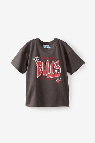 NBA Chicago Bulls Drop Shoulder Short Sleeve Tee