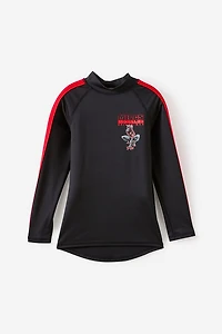 Marvel Miles Morales Long Sleeve Raglan Rash Vest