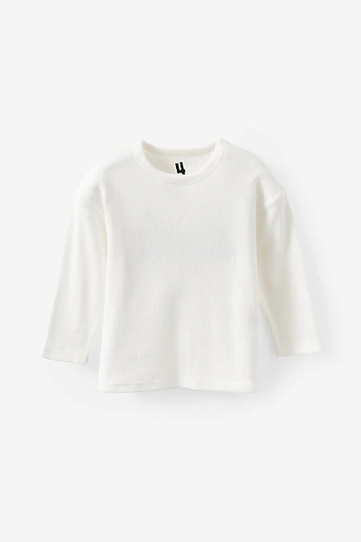 Waffle Long Sleeve Tee