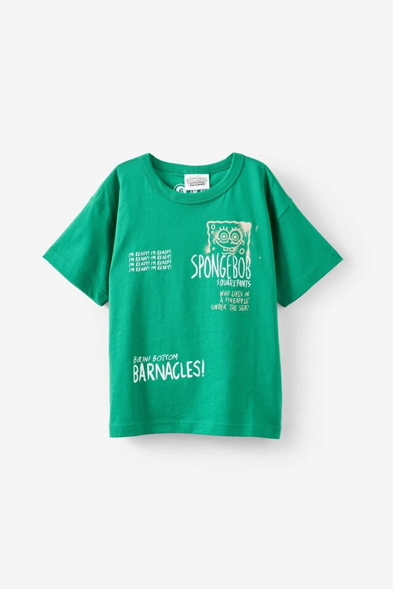 Licensed Drop Shoulder Short Sleeve Tee