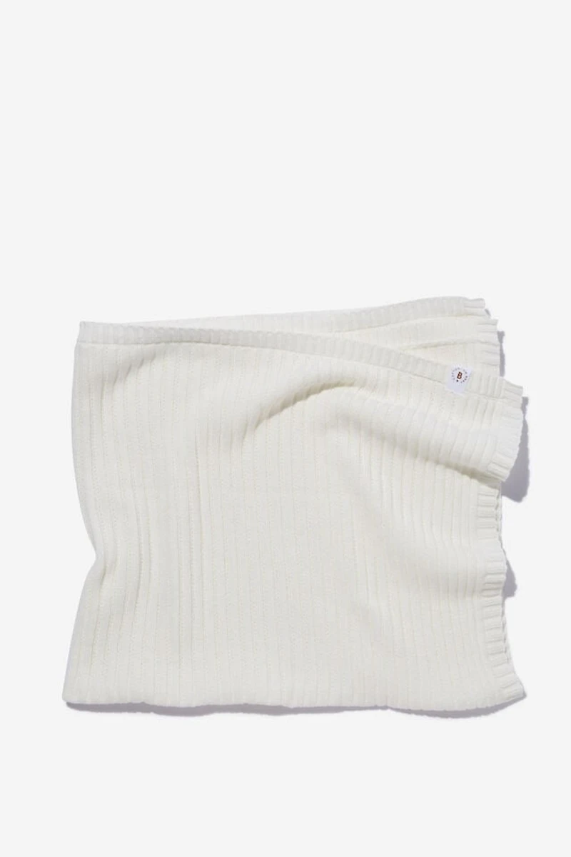 Organic Knit Blanket