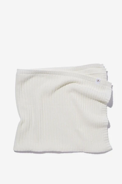 Organic Knit Blanket