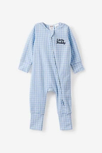 Growie Long Sleeve Zip All One Romper