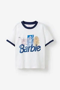Barbie Drop Shoulder Short Sleeve Tee
