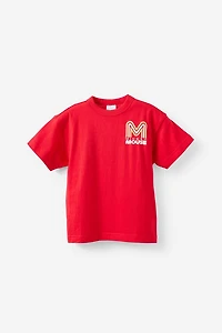 Disney Mickey Mouse Drop Shoulder Short Sleeve Tee