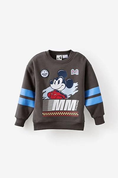 Disney Mickey Mouse Oversized Crew Fleece