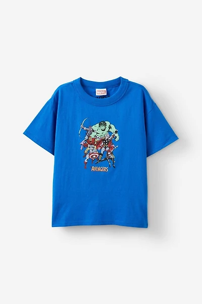 Marvel Drop Shoulder Short Sleeve Tee