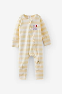 Growie Long Sleeve Zip All One Romper