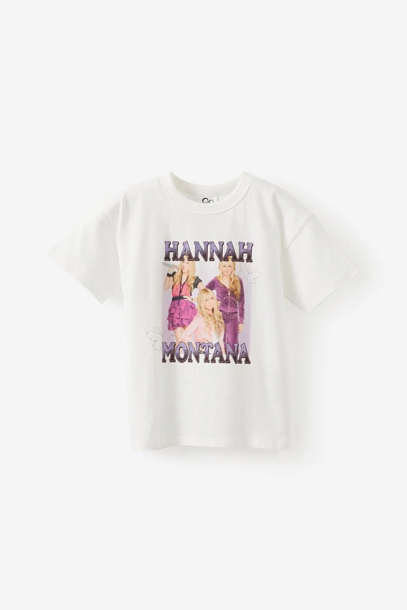 Hannah Montana Music Drop Shoulder Short Sleeve Tee