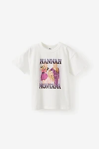 Hannah Montana Music Drop Shoulder Short Sleeve Tee