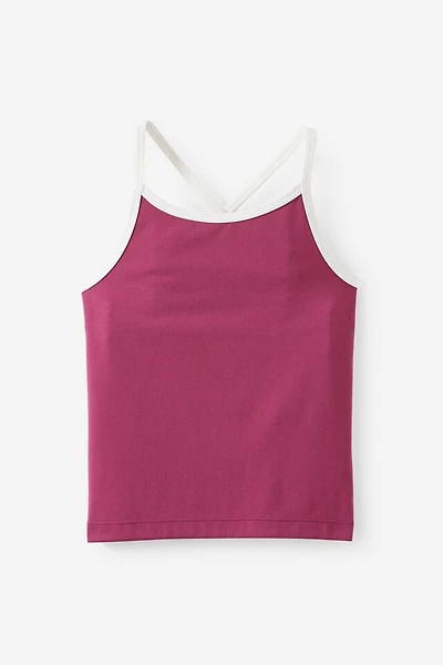 Soft Stretch Cross Back Tank