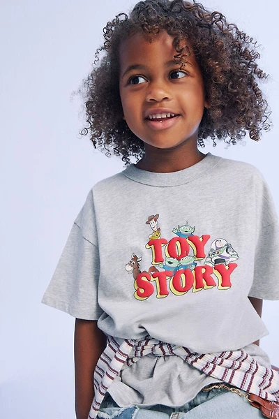 Disney Pixar Toy Story Drop Shoulder Short Sleeve Tee