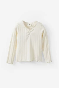 Jade Ruched Long Sleeve Top