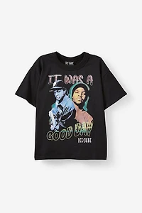 Ice Cube Drop Shoulder Short Sleeve Tee