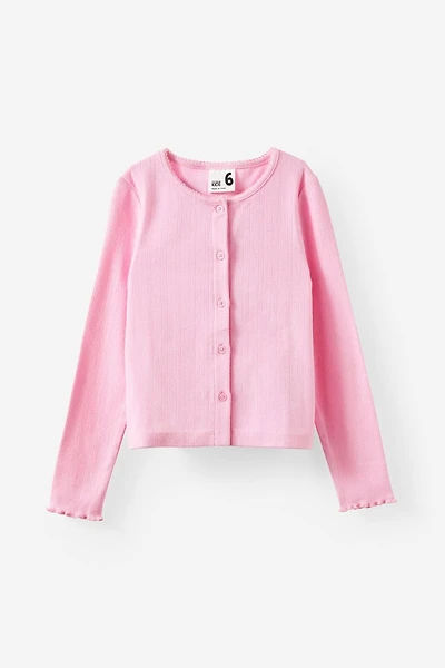 Emma Button Through Long Sleeve