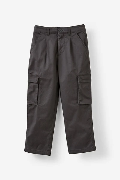 Pleat Front Cargo Pant