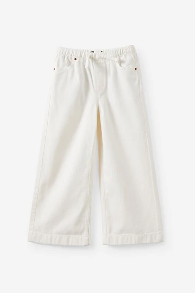 Relaxed Wide Leg Denim Jean