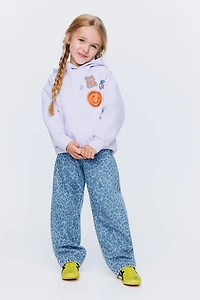 Unisex Barrel Leg Denim Jean