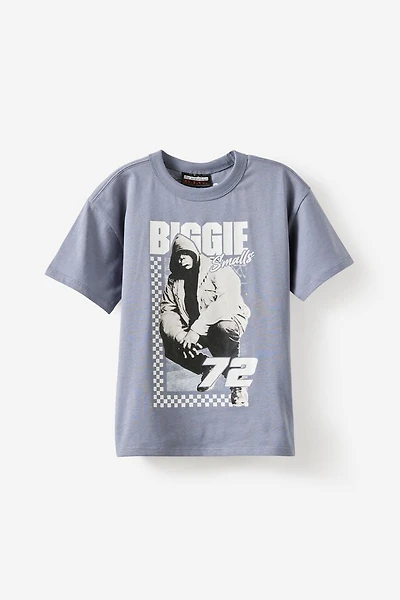 Biggie Smalls Drop Shoulder Short Sleeve Music Tee