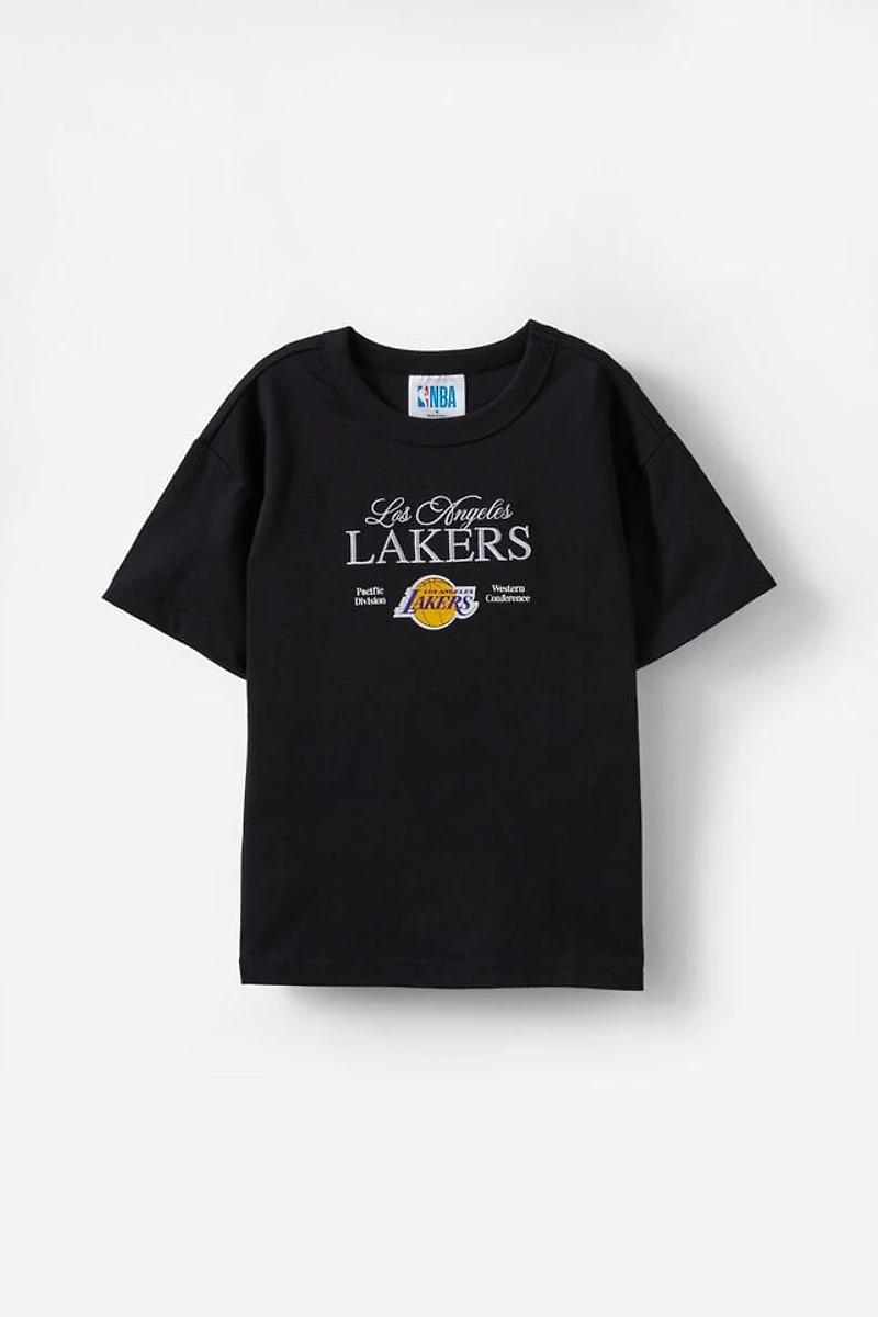 NBA LA Lakers Drop Shoulder Short Sleeve Tee