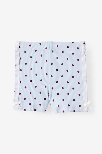 Baby Essential Rib Bike Shorts