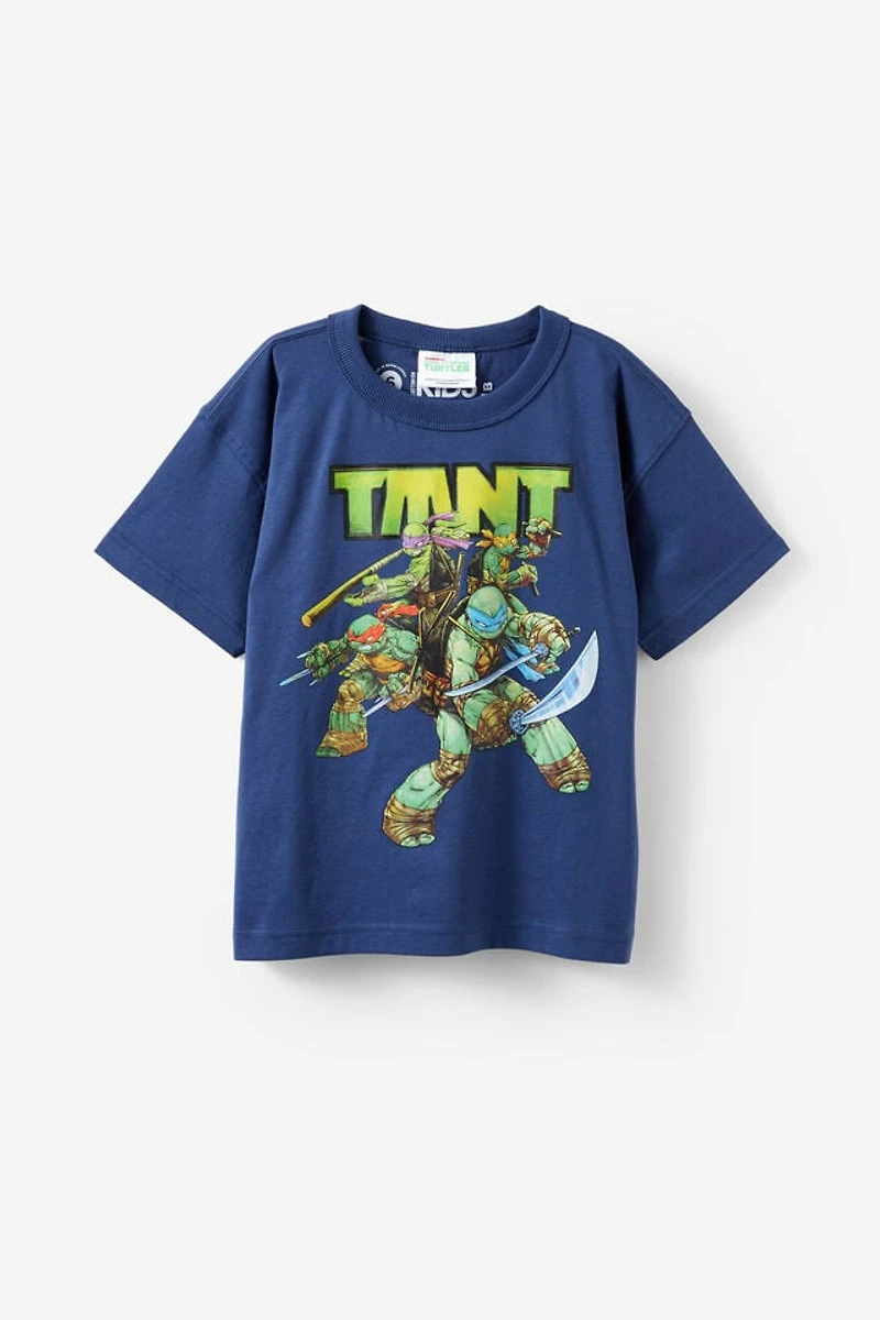 TMNT Drop Shoulder Short Sleeve Tee