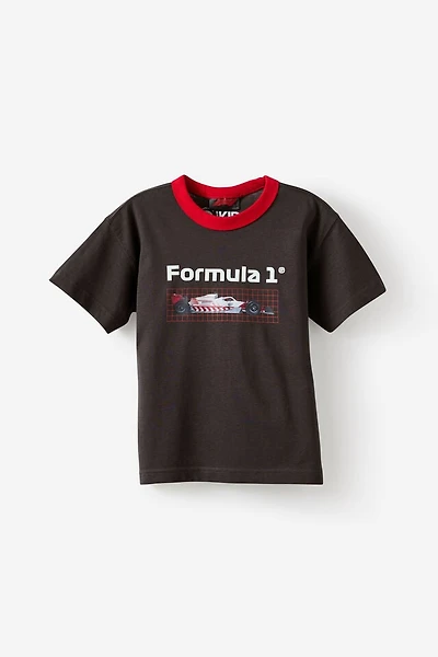 F1 Drop Shoulder Short Sleeve Tee