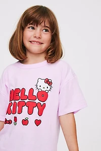 Sanrio Hello Kitty Drop Shoulder Short Sleeve Tee