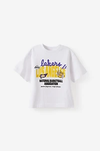 NBA La Lakers Boxy Crop Tee