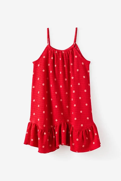 Hazel Scalloped Sleeveless Dress