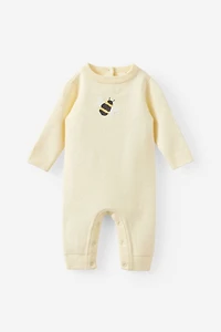 Baby Organic Knit Long Sleeve All One