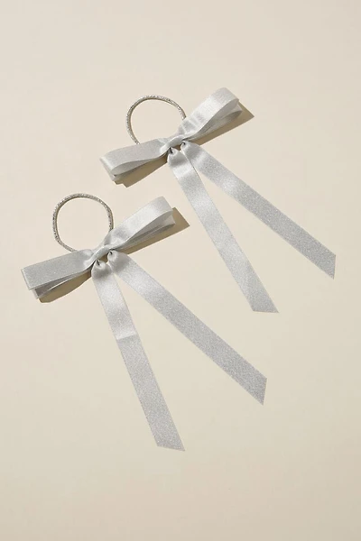 Bailee Bow Hair Tie 2Pk
