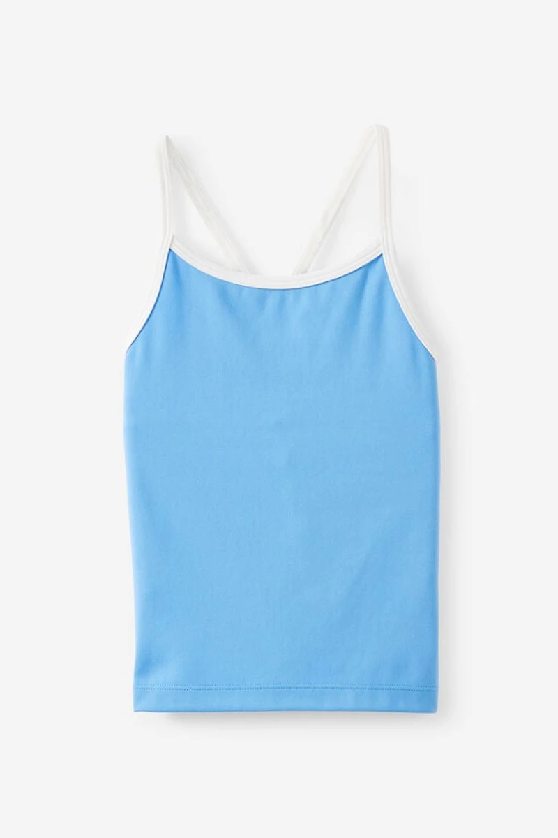 Soft Stretch Cross Back Tank