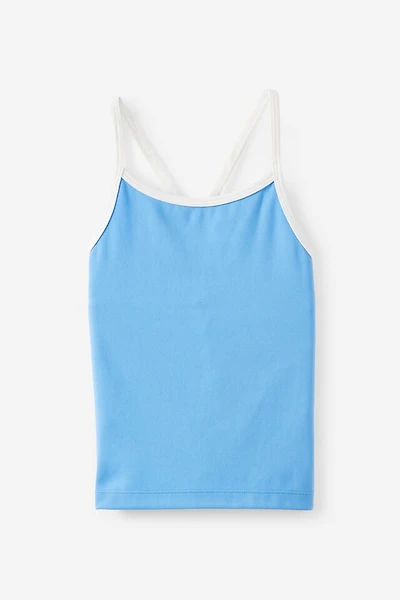 Soft Stretch Cross Back Tank