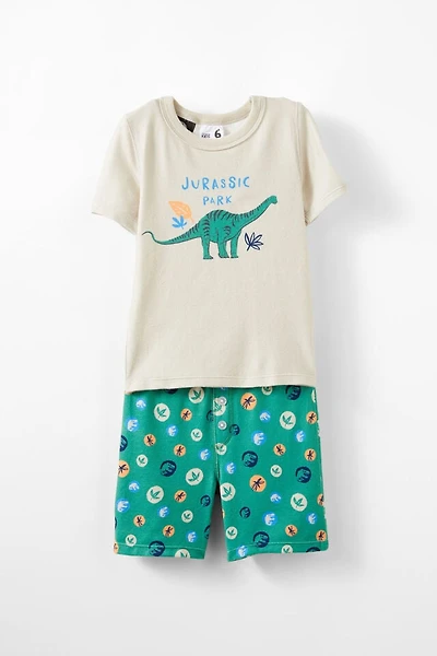 Jurassic Park Super Soft Short Sleeve Pajama Set
