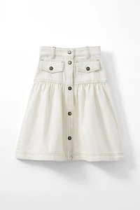 Cherie Denim Midi Skirt