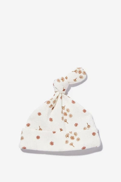 Organic Pointelle Beanie