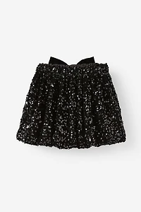 Daisy Embellished Bow Bubble Skirt